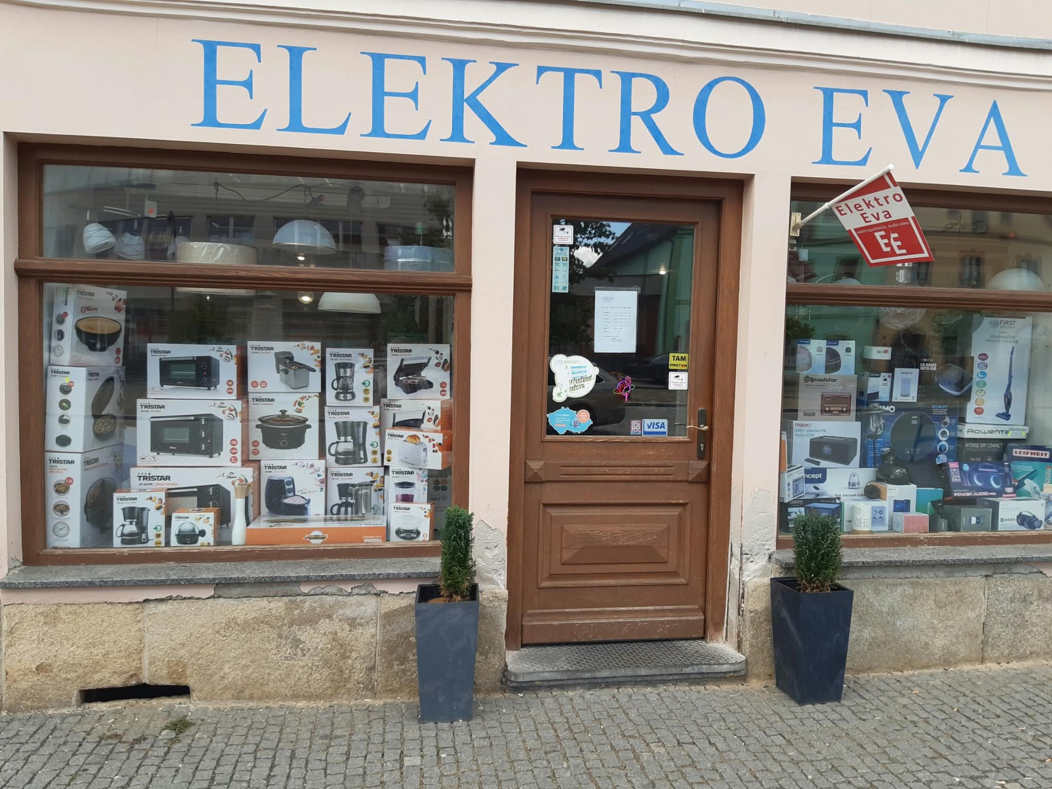 Prodejna Elektro Eva v Plané
